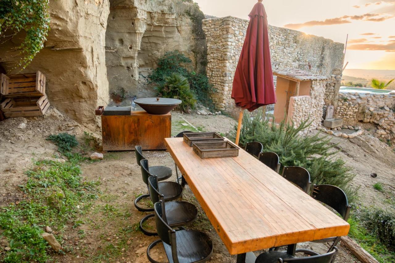 B&B Bacchus Grotto With Only 1 Suite 45M2, Plunge Pool & Jardin Prive Cairanne Extérieur photo